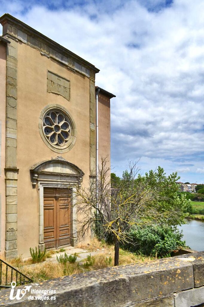 Capilla Notre Dame de La Santé al lado del Pont Vieux - Carcassonne